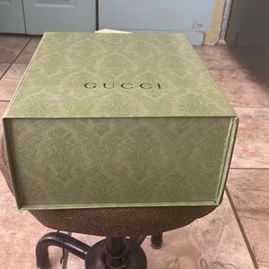 Gucci baseball hat denim and ivory size xxl